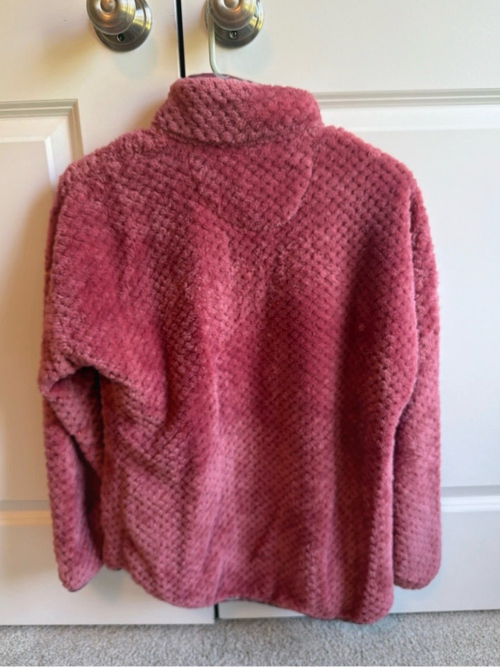 Simply Southern Cozy Plush Pullover Sweater - Dusty Rose - Picture 5 of 5
